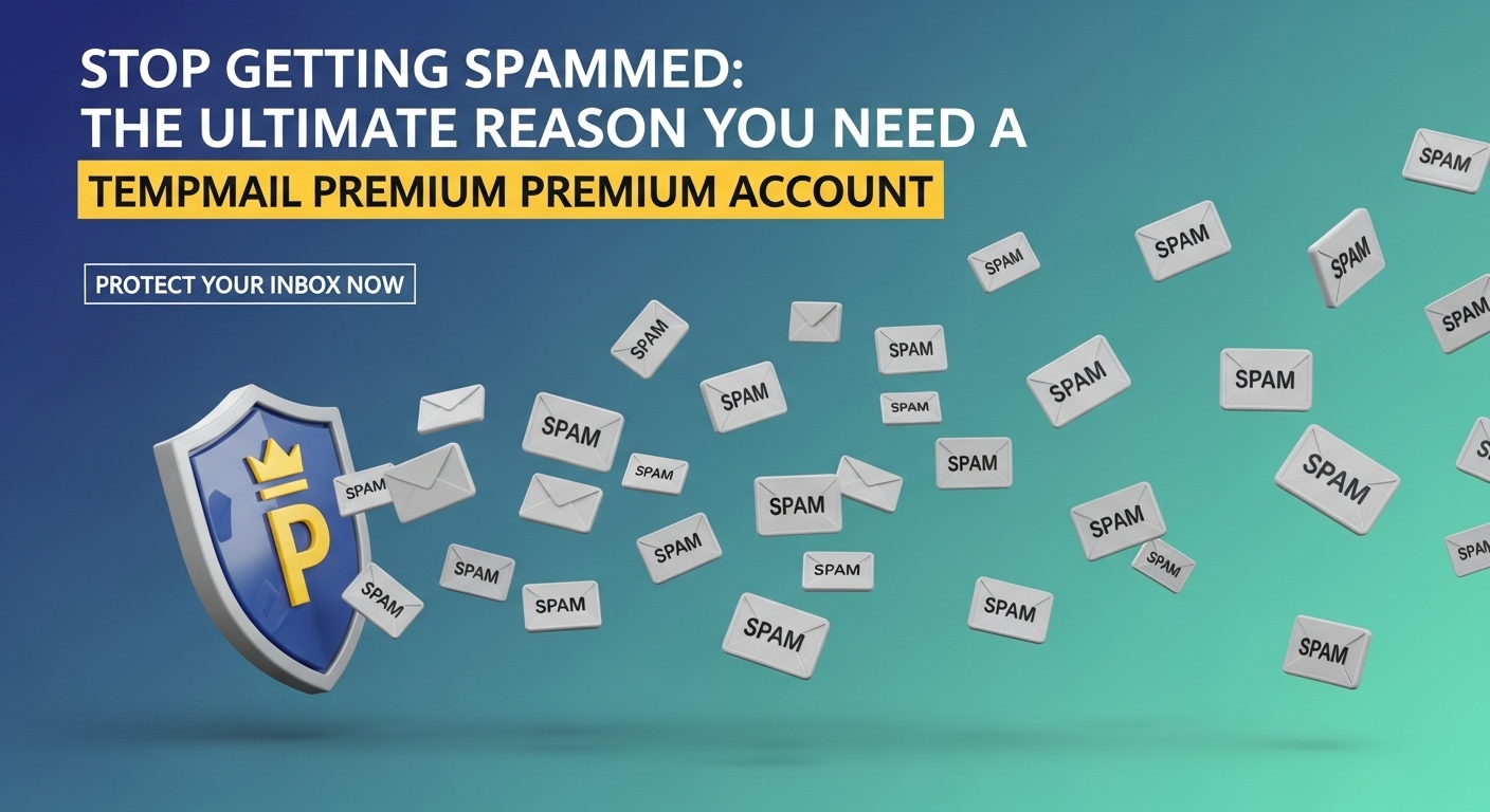 Stop Getting Spammed: The Ultimate Reason You Need a Temptomail Premium Account